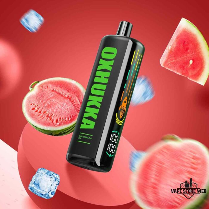 OXBAR Oxhukka 25K Puffs 5MG Disposable Vape Price in Dubai Watermelon Ice