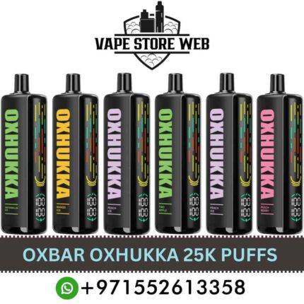 OXBAR Oxhukka 25K Puffs 5MG Disposable Vape in Dubai