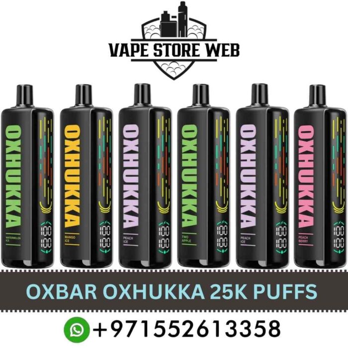 OXBAR Oxhukka 25K Puffs 5MG Disposable Vape in Dubai OXBAR Oxhukka 25K Puffs 5MG Disposable Vape in Dubai