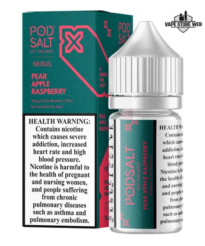 PODSALT NEXUS SALTNICS PRICE IN DUBAI Pear Apple Raspberry