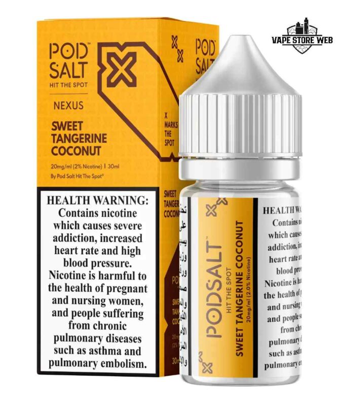 PODSALT NEXUS SALTNICS PRICE IN DUBAI Sweet Tangerine Coconut
