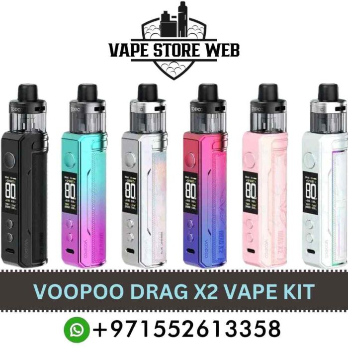 VOOPOO Drag X2 Vape Kit 80W in Dubai
