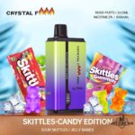 CRYSTAL Fire Pro Ultra 18000 Puffs Disposable Vape Price in Dubai Sour Skittles Jelly Babies