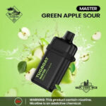 TUGBOAT Master 10000 Puffs 20MG Disposable Vape Price in Dubai Green-Apple Sour