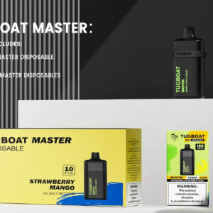 TUGBOAT Master 10000 Puffs 20MG Disposable Vape In UAE