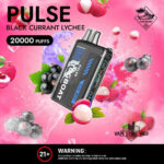 TUGBOAT Pulse 20000 Puffs 50MG Disposable Vape Price in Dubai Blackcurrant Lychee