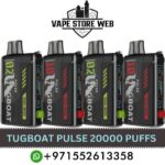 TUGBOAT Pulse 20000 Puffs 50MG Disposable Vape in Dubai