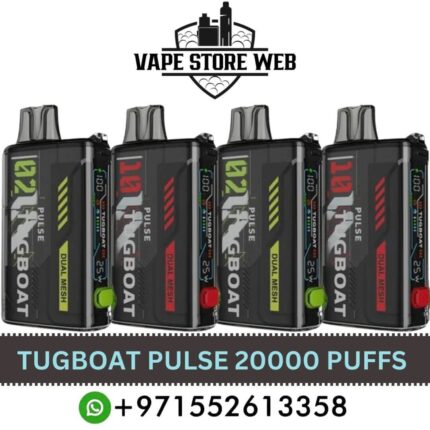TUGBOAT Pulse 20000 Puffs 50MG Disposable Vape in Dubai