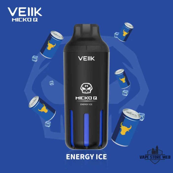 VEIIK MICKO Q 5500 Puffs 30mg Disposable Vape Price in Dubai Energy Ice