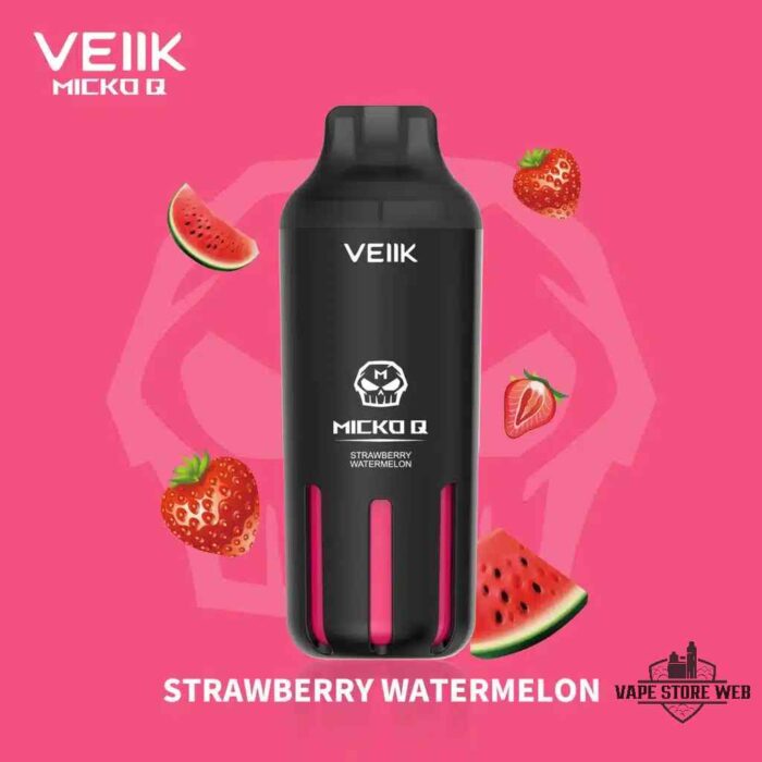 VEIIK MICKO Q 5500 Puffs 30mg Disposable Vape Price in Dubai Strawberry Watermelon
