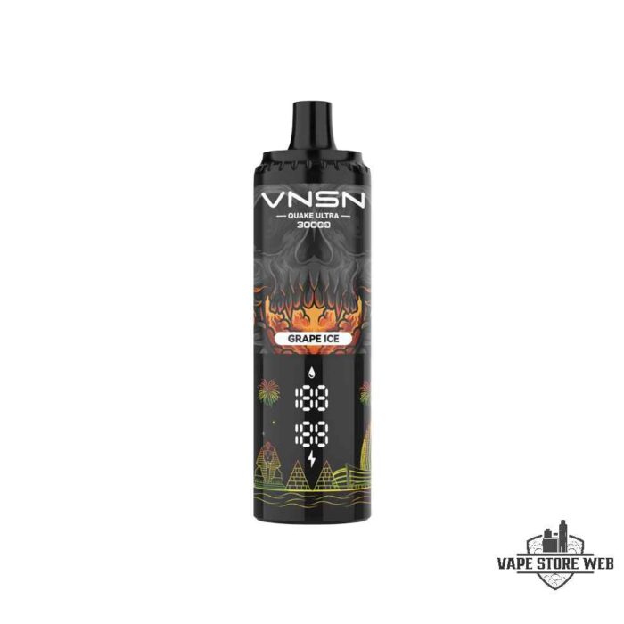 VNSN Quake Ultra 30000 Puffs 50MG Disposable Pod Price in Dubai Grape Ice