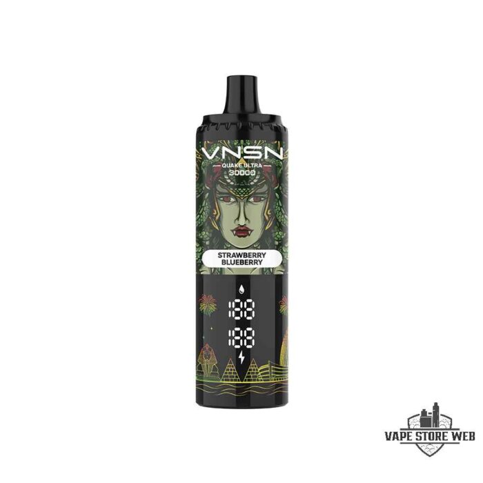 VNSN Quake Ultra 30000 Puffs 50MG Disposable Pod Price in Dubai Strawberry Blueberry