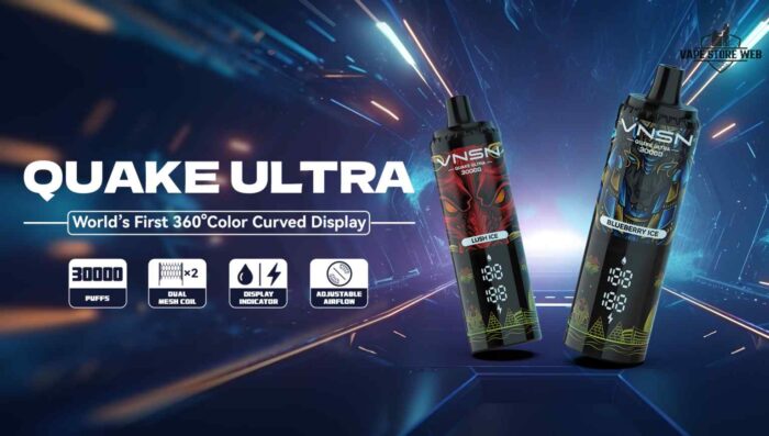 VNSN Quake Ultra 30000 Puffs 50MG Disposable Pod in AE