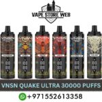 VNSN Quake Ultra 30000 Puffs 50MG Disposable Pod in Dubai