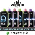 ELF BAR Moon Night 40000 Puffs 50MG Disposable Vape Price in Dubai