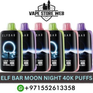 ELF BAR Moon Night 40000 Puffs 50MG Disposable Vape Price In Dubai