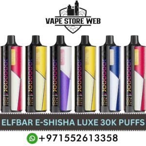 ELFBAR E Shisha Luxe 30000 Puffs 20MG Disposable Vape In Dubai
