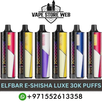 ELFBAR E-Shisha Luxe 30000 Puffs 5MG Disposable Vape in Dubai