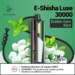ELFBAR E-Shisha Luxe 30000 Puffs Disposable Vape Price in Dubai Bubble Gum Mint
