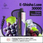 ELFBAR E-Shisha Luxe 30000 Puffs Disposable Vape Price in Dubai Grape Raspberry