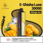 ELFBAR E-Shisha Luxe 30000 Puffs Disposable Vape Price in Dubai Mango Ice