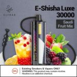 ELFBAR E-Shisha Luxe 30000 Puffs Disposable Vape Price in Dubai Saudi Fruit Mix