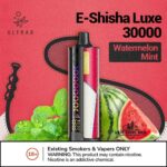 ELFBAR E-Shisha Luxe 30000 Puffs Disposable Vape Price in Dubai Watermelon Mint