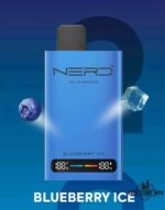NERD Slim 80000 Puffs Disposable Vape Price in Dubai Blueberry Ice