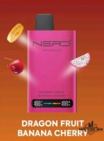 NERD Slim 80000 Puffs Disposable Vape Price in Dubai Dragon Fruit Banana Cherry