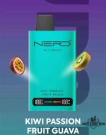NERD Slim 80000 Puffs Disposable Vape Price in Dubai Kiwi Passion Fruit Guava