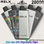 RELX Ace 20000 Puffs 50MG Disposable Vape Price in Dubai