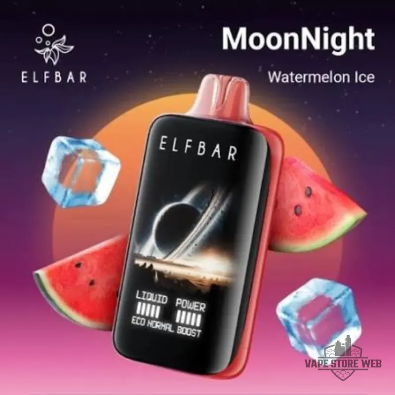 ELF BAR Moon Night 40000 Puffs 50MG Disposable Vape in Dubai 3 elf bar moon night 40000 puffs 50mg disposable vape in dubai watermelon ice