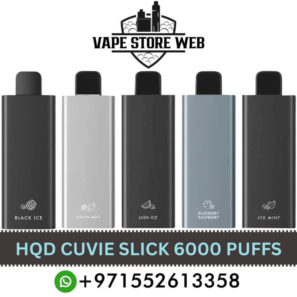 Hqd cuvie slick 6000 puffs 50mg disposable vape