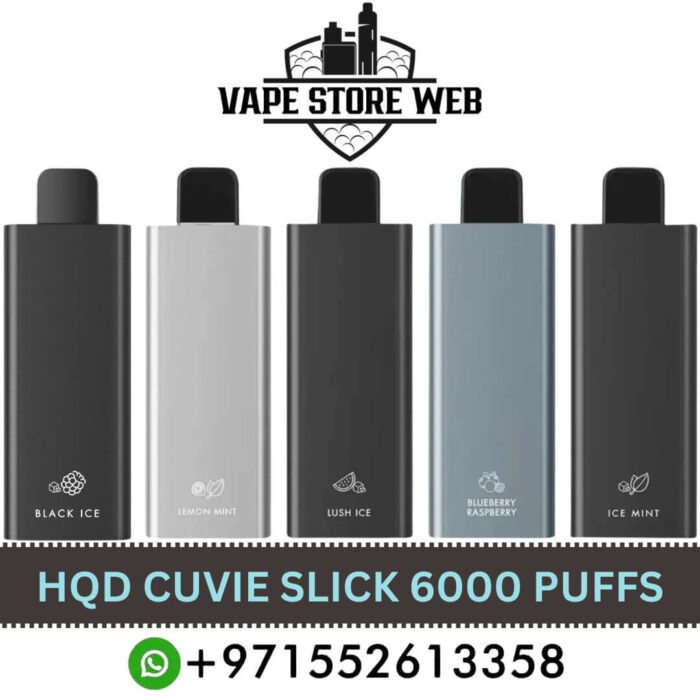 HQD CUVIE Slick 6000 Puffs 50MG Disposable Vape Price in Dubai HQD CUVIE Slick 6000 Puffs 50MG Disposable Vape Price in Dubai