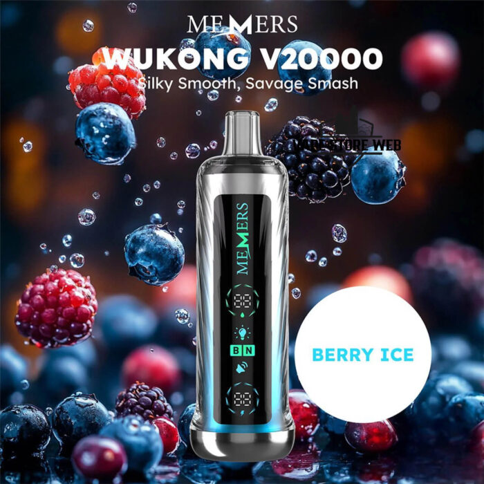 MEMERS Wukong V20000 Puffs Disposable Vape Price in Dubai Berry Ice
