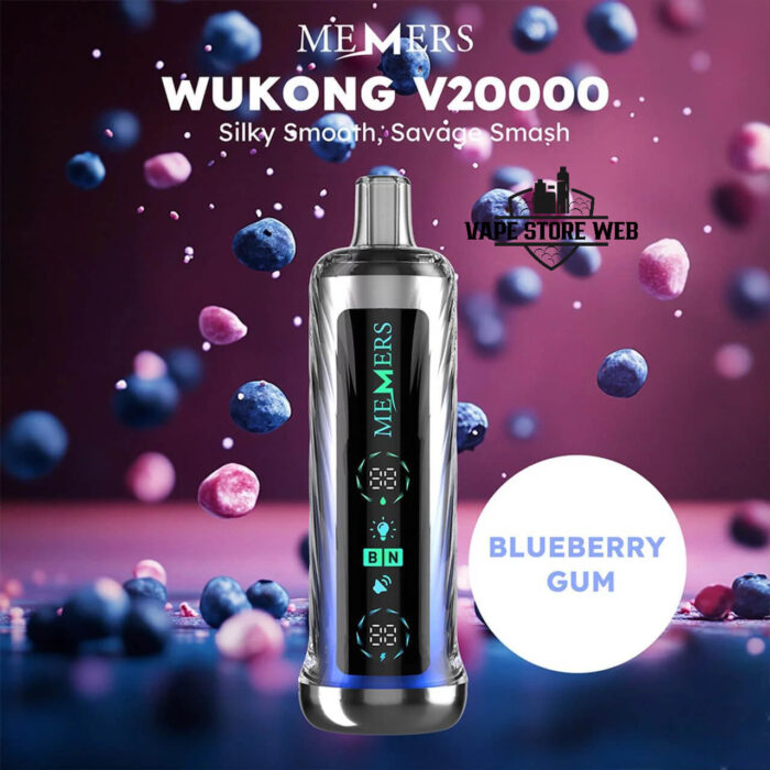 MEMERS Wukong V20000 Puffs Disposable Vape Price in Dubai Blueberry Gum