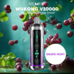 MEMERS Wukong V20000 Puffs Disposable Vape Price in Dubai Grape Mint