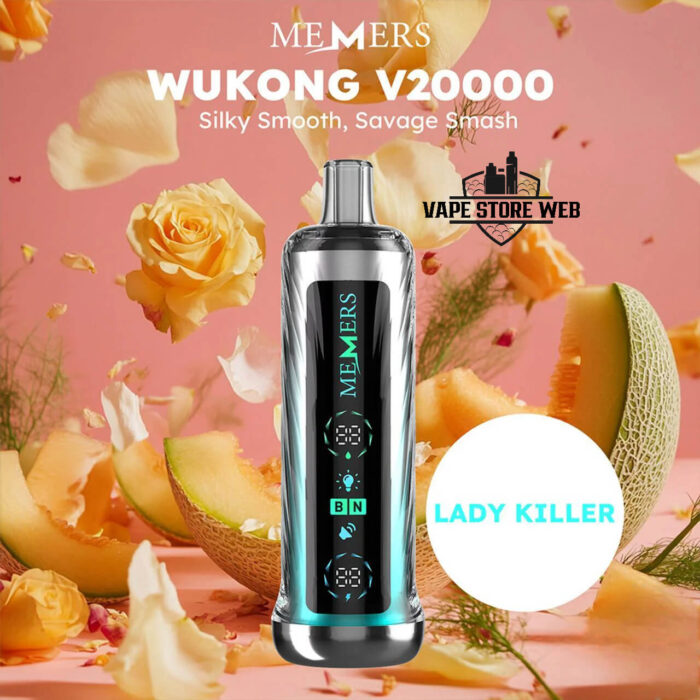 MEMERS Wukong V20000 Puffs Disposable Vape Price in Dubai Lady Killer