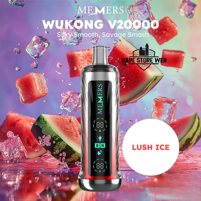 MEMERS Wukong V20000 Puffs Disposable Vape Price in Dubai Lush Ice