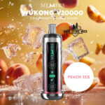 MEMERS Wukong V20000 Puffs Disposable Vape Price in Dubai Peach Ice