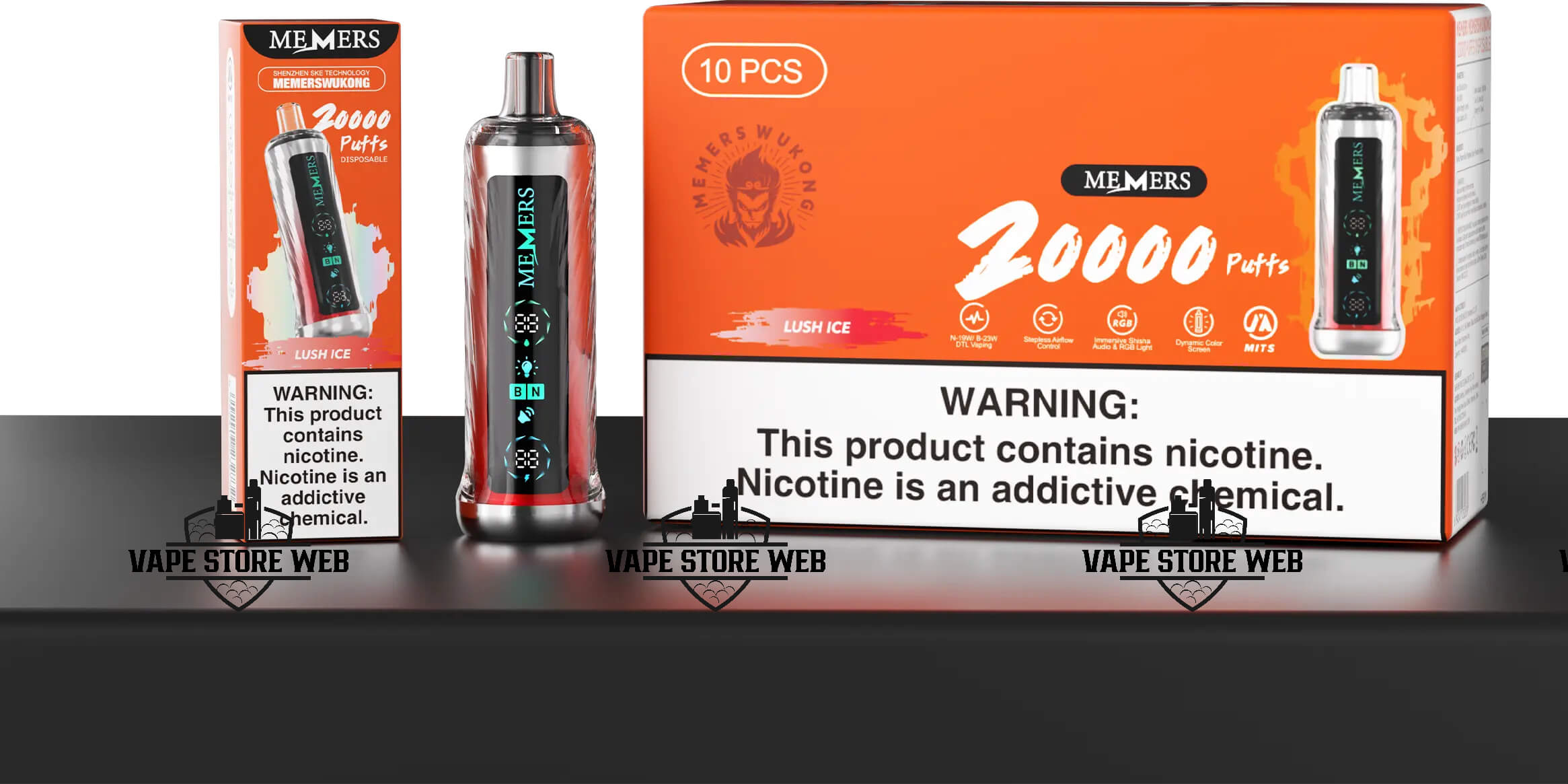 Discover the Best Vape Mod: MEMERS Wukong V20000 Puffs Disposable Vape Review 5 MEMERS Wukong V20000 Puffs Disposable Vape in UAE