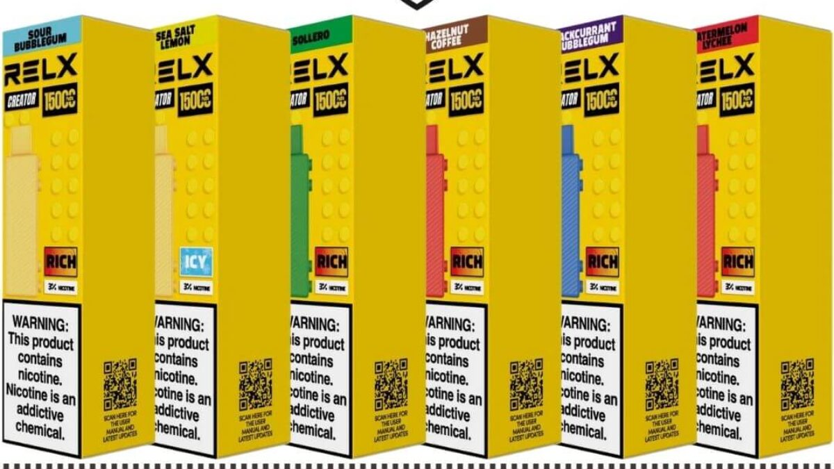 relx pods pro flavors RELX Creator Pod