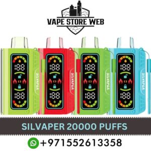 SILVAPER 20000 Puffs 20MG Disposable Vape Price In Dubai