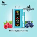 SILVAPER 20000 Puffs 20MG Disposable Vape Price in Dubai Blueberry Sour Raspberry