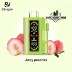 SILVAPER 20000 Puffs 20MG Disposable Vape Price in Dubai Juicy Peaches
