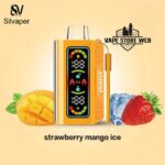 SILVAPER 20000 Puffs 20MG Disposable Vape Price in Dubai Strawberry Mango Ice