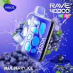 VOZOL Rave 40000 Puffs 50MG Disposable Vape Price in Dubai Blueberry Ice