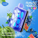 VOZOL Rave 40000 Puffs 50MG Disposable Vape Price in Dubai Blueberry Watermelon