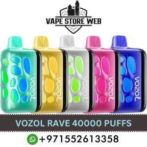 VOZOL Rave 40000 Puffs 50MG Disposable Vape In Dubai