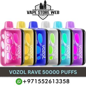VOZOL Rave 50000 Puffs 50MG Disposable Vape Price In Dubai